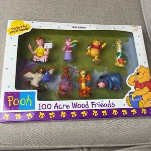 Vintage Winnie the Pooh 100 Acre Woods Set NIB